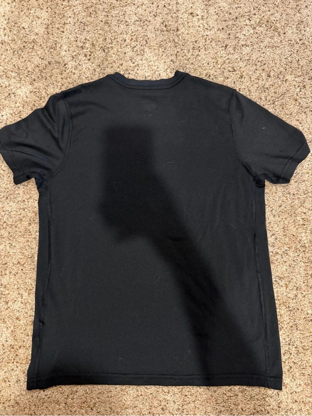 Nike Black and Gold Purdue P Short Sleeve Tee